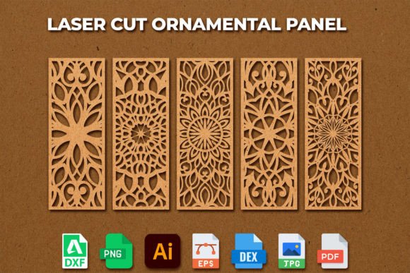 Evaluating Laser Cut Ornamental Panel Template 15 for Custom Decor Projects