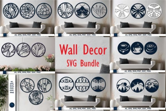 Laser-cu Wall Decor SVG Bundle Guide