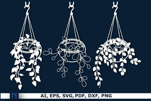 Laser Cut Flowers Wall Decor SVG Bundle