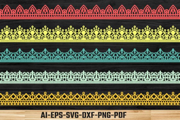 Mastering Precision with the Laser Lace Border Die Cuts Bundle SVG