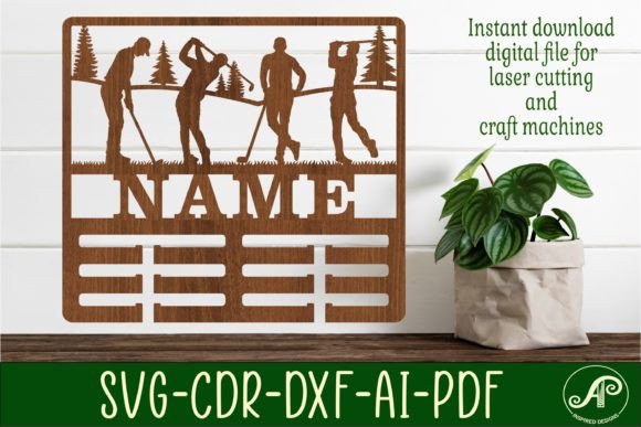 Mastering the Craft: A Guide to Golf Male Medal Holder Name SVG Laser Files