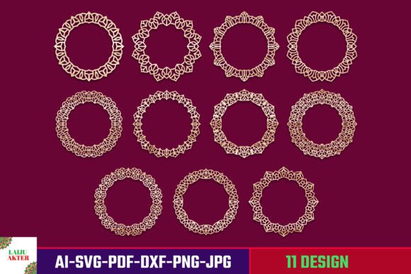 Mirror Frame SVG Bundle: Photo Frames 04