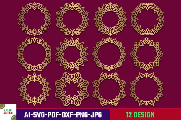 Transforming Spaces with the Mirror Frame Svg Bundle, Photo Frames 14