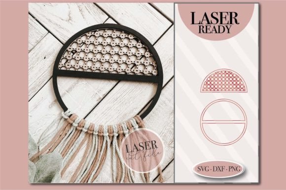 Unlocking Creative Potential with the Cane Circle Rattan Macrame SVG