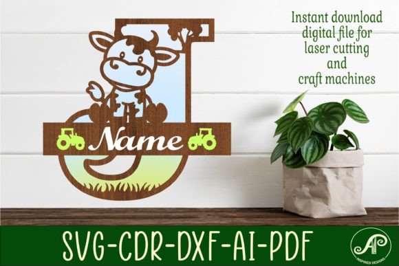Unlocking Creative Potential with the Cow Capital Monogram Letter J SVG Cut