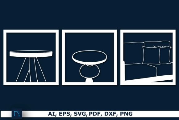 Unlocking Creative Potential with the Laser Cut Furniture Wall Decor Bundle SVG